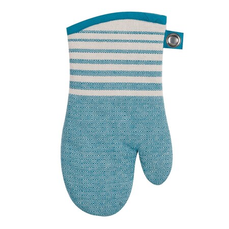 Kay Dee Kay Dee Teal Cotton Oven Mitt R3215